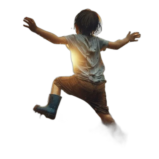 shoes, robot, creature, 3d render, concept art, photorealistic, pixel art, child transparent PNG cut-out