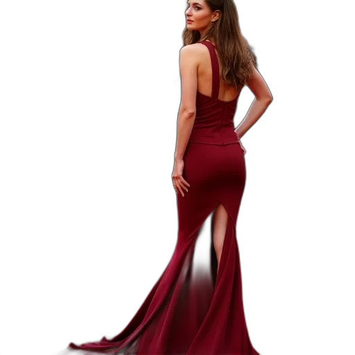 dress, photorealistic, concept art, 3d render transparent PNG cut-out