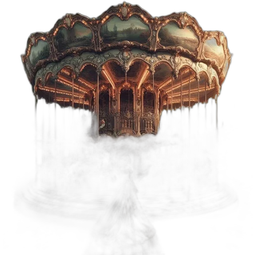 crown, umbrella, hat, dragon, concept art, fantasy art, watercolor, pixel art transparent PNG cut-out