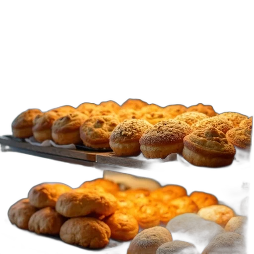 food, crown, jewelry, 3d render, photorealistic, bakery, display, case transparent PNG cut-out