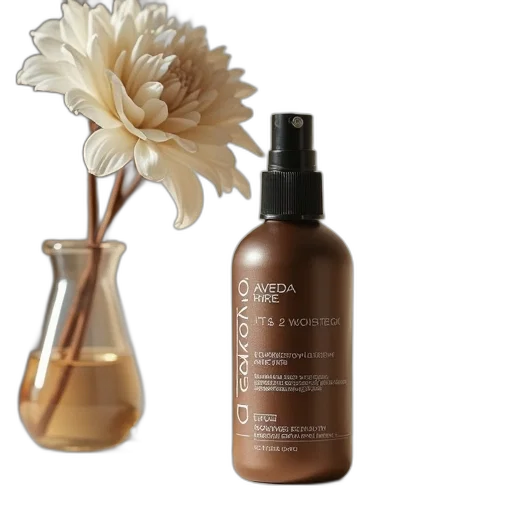 bottle, earth tones, aveda, san, mateo, styling, spray transparent PNG cut-out