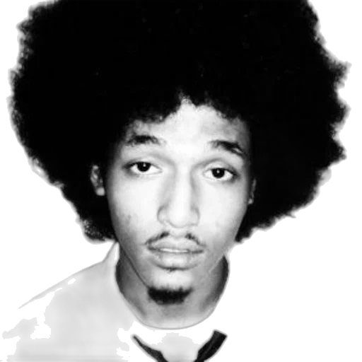 hair, staff, face, hat, photorealistic, cartoon, black, white transparent PNG cut-out