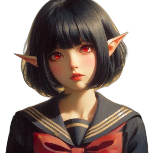 face, staff, mask, creature, fantasy art, concept art, anime, photorealistic transparent PNG cut-out