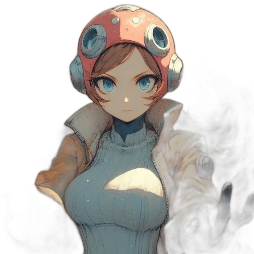 robot, dress, mask, jacket transparent PNG cut-out