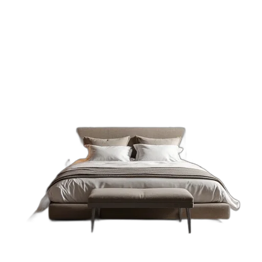 furniture, crown, 3d render, photorealistic, earth tones, monochrome, dark, modern transparent PNG cut-out