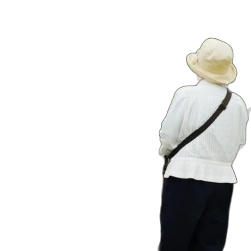 hat, jacket, staff, umbrella transparent PNG cut-out