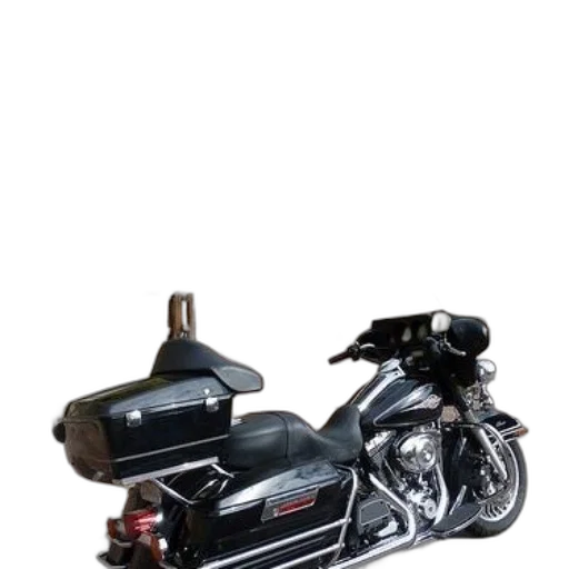 weapon, 3d render, photorealistic, black, motorcycle, saddlebags, parked, winding transparent PNG cut-out