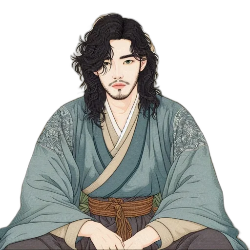 staff, face, fantasy art, concept art, anime, pixel art, rain, night transparent PNG cut-out