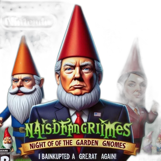 concept art, parodical, video, game, box, art, satirizes, politics transparent PNG cut-out