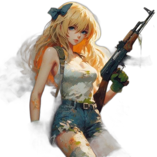 weapon, concept art, anime, fantasy art transparent PNG cut-out