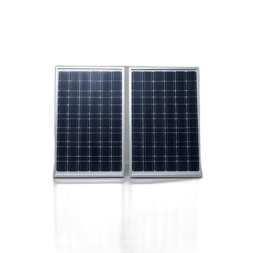 pair, solar, panels, reflective, surface, displayed, against, grey transparent PNG cut-out
