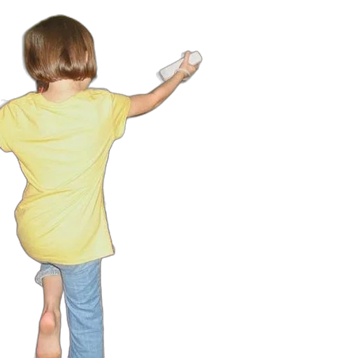 dress, jacket, 3d render, photorealistic, child, plays, video, game transparent PNG cut-out
