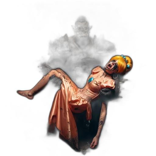 dress, mask, crown, face, concept art, fantasy art, photorealistic, pixel art transparent PNG cut-out