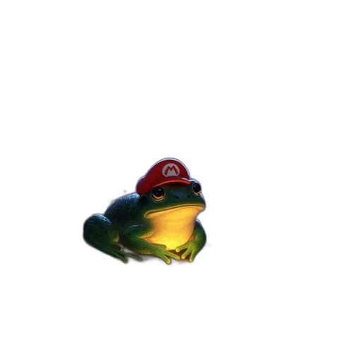 hat, animal, creature, dragon, 3d render, pixel art, concept art, photorealistic transparent PNG cut-out
