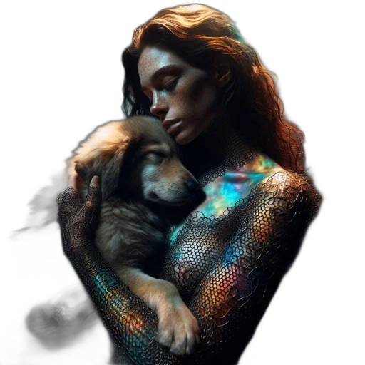 fantasy art, concept art, photorealistic, pixel art, neon lights, outer space, underwater, fire transparent PNG cut-out