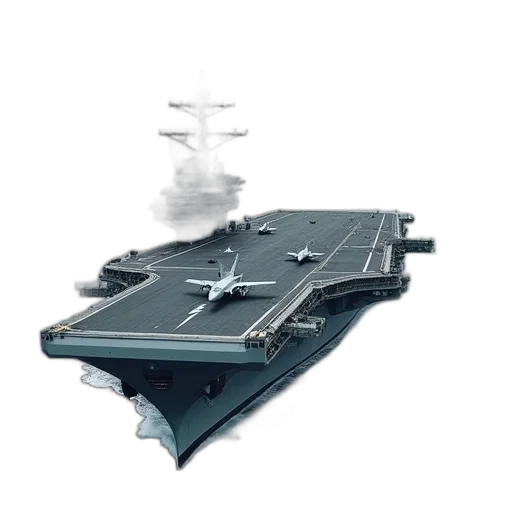 weapon, robot, concept art, 3d render, aircraft, carrier, three, planes transparent PNG cut-out
