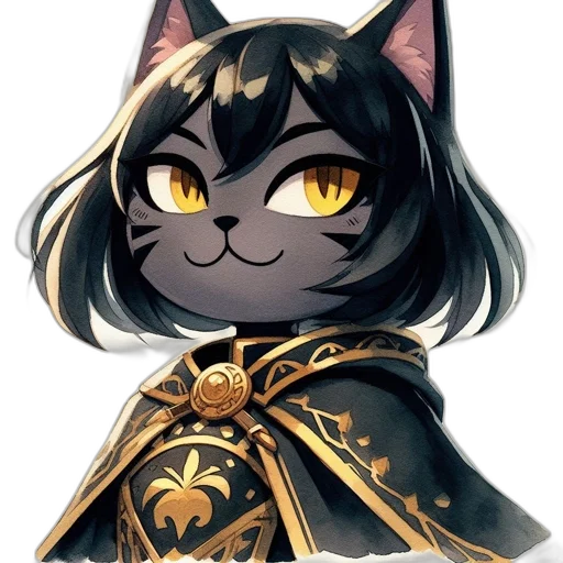 staff, mask, crown, animal, fantasy art, anime, pixel art, concept art transparent PNG cut-out