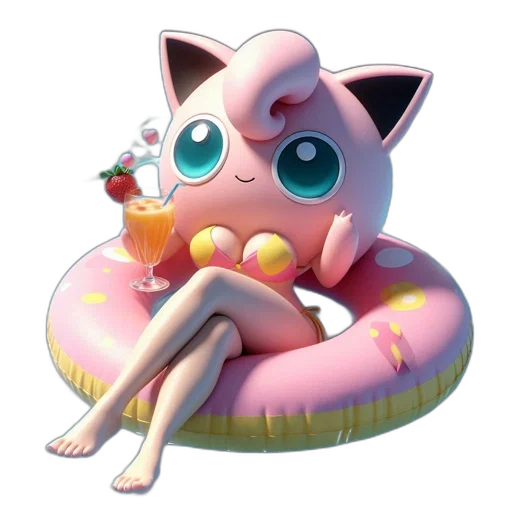 creature, animal, food, weapon, concept art, 3d render, fantasy art, vaporwave transparent PNG cut-out