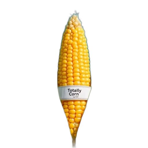 food, weapon, crown, hat, photorealistic, corn, cob, label transparent PNG cut-out