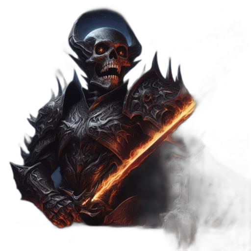 mask, creature, staff, face, concept art, fantasy art, comic book art, photorealistic transparent PNG cut-out