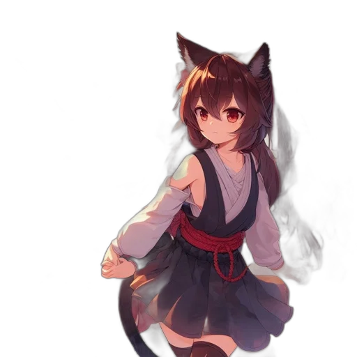 staff, dress, weapon, dragon, anime, pixel art, fantasy art, concept art transparent PNG cut-out
