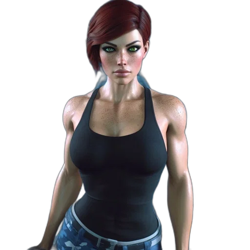 dress, jacket, weapon, concept art, 3d render, photorealistic, pixel art, futuristic transparent PNG cut-out