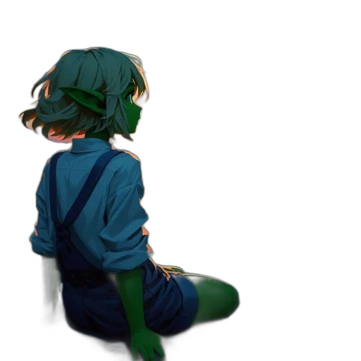 hat, weapon, mask, jacket, watercolor, concept art, pixel art, anime transparent PNG cut-out