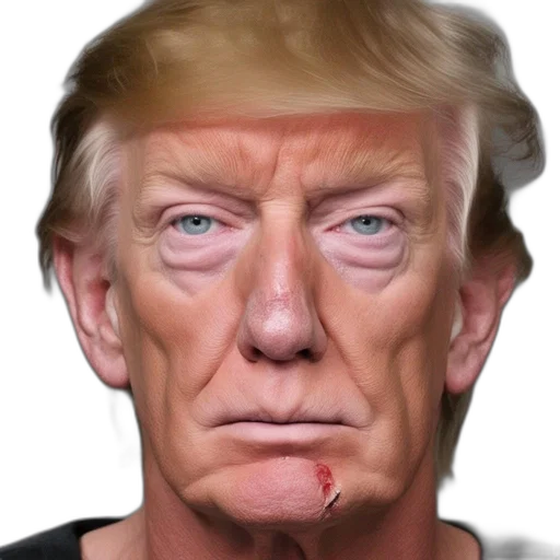 face, mask, creature, animal, photorealistic, 3d render, concept art, cartoon transparent PNG cut-out