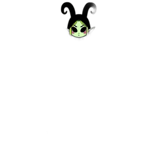 creature, mask, animal, staff, pixel art, concept art, outer space, green transparent PNG cut-out
