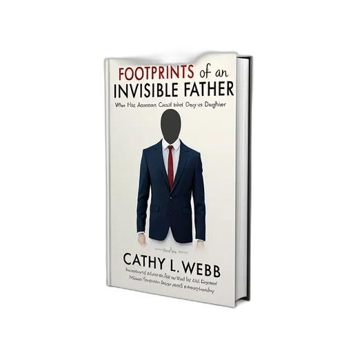cover, book, footprints, invisible, father, what, his, absence transparent PNG cut-out