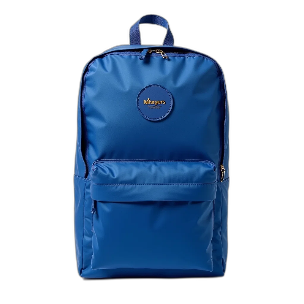 jacket, face, 3d render, blue, rectangular, backpack, zipper, closure transparent PNG cut-out
