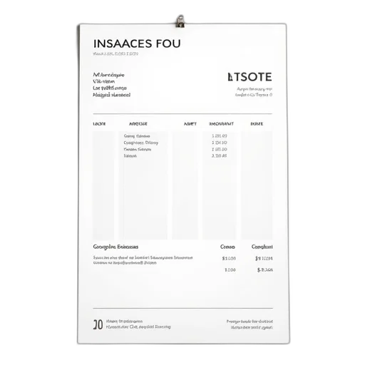 image, template, invoice transparent PNG cut-out