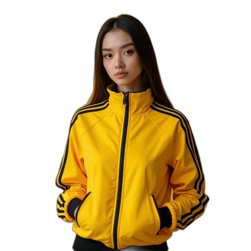 jacket, staff, face, photorealistic transparent PNG cut-out
