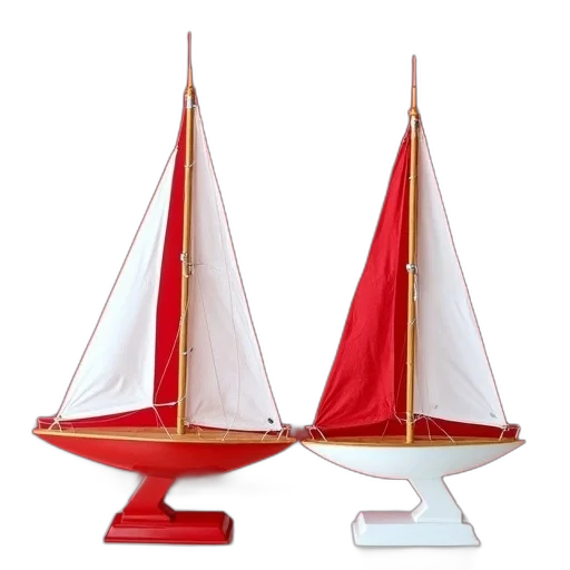 jewelry, crown, 3d render, photorealistic, concept art, two, model, sailboats transparent PNG cut-out