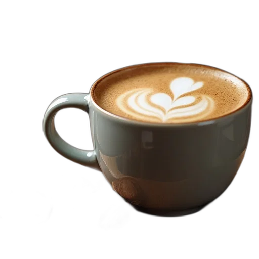 food, photorealistic, 3d render, coffee transparent PNG cut-out