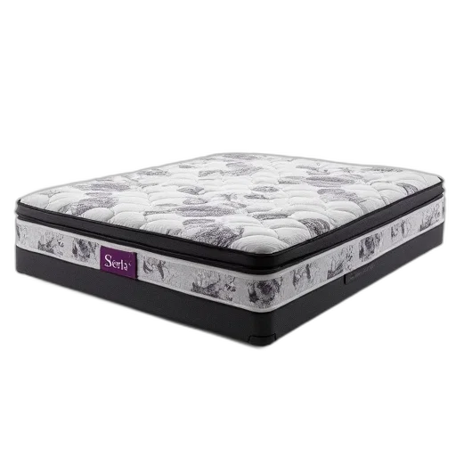 monochrome, white, black, striped, mattress, floral, pattern, top transparent PNG cut-out
