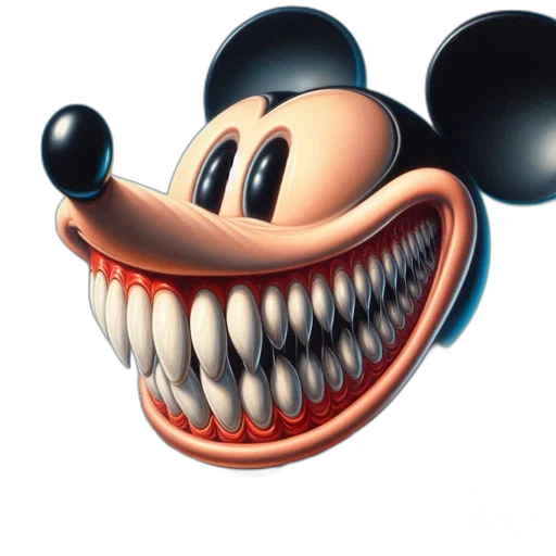 mask, face, creature, animal, 3d render, photorealistic, concept art, cartoon transparent PNG cut-out
