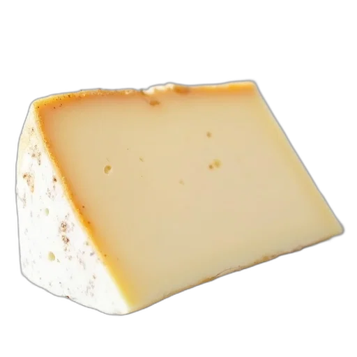 food, crown, animal, face, slice, cheese, placed, white transparent PNG cut-out