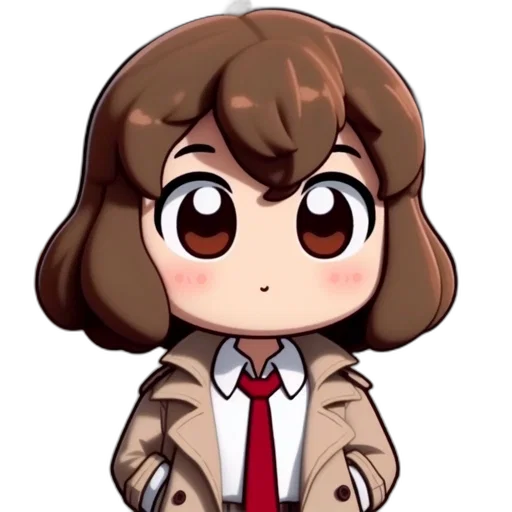 animal, staff, jacket, creature, anime, pixel art, cartoon, concept art transparent PNG cut-out
