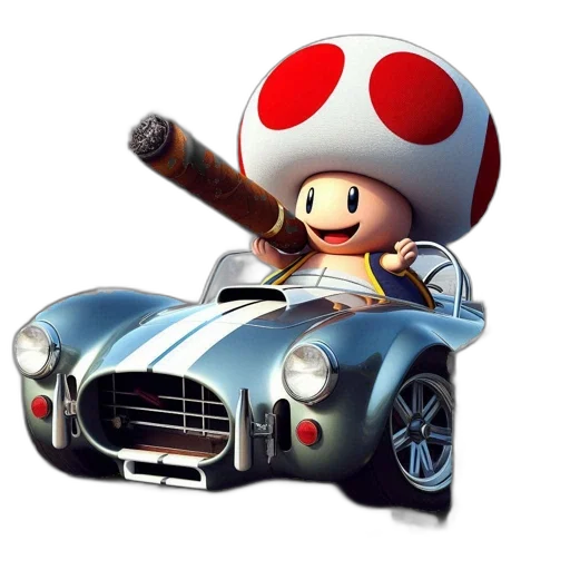 car, weapon, hat, 3d render, concept art, pixel art, photorealistic, stylized transparent PNG cut-out
