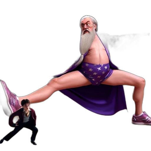 creature, concept art, elderly, man, white, beard, purple-robed, starry transparent PNG cut-out