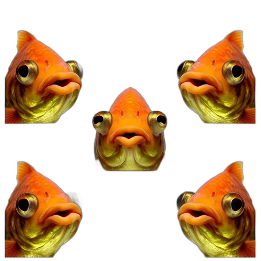 mask, animal, face, creature, 3d render, photorealistic, concept art, underwater transparent PNG cut-out