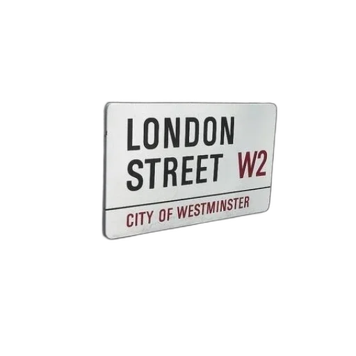 3d render, concept art, city street, london, street, sign, city, westminster transparent PNG cut-out