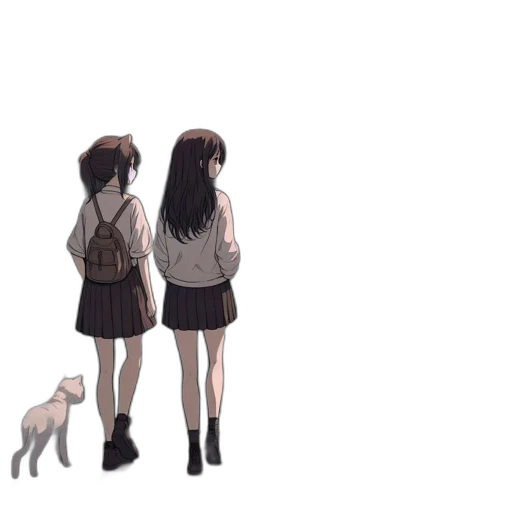 dress, animal, creature, robot, concept art, anime, 3d render, pixel art transparent PNG cut-out