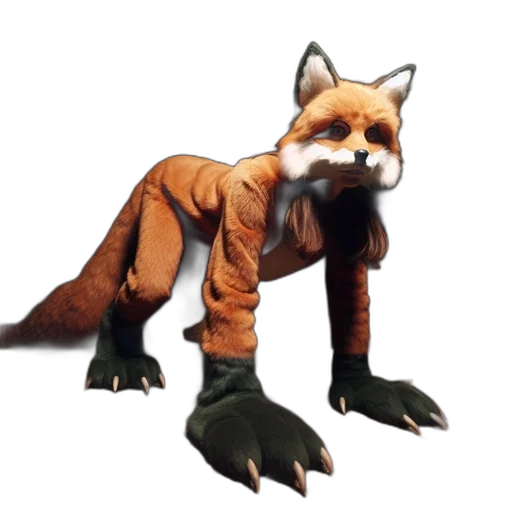 animal, creature, staff, mask, concept art, 3d render, fantasy art, pixel art transparent PNG cut-out