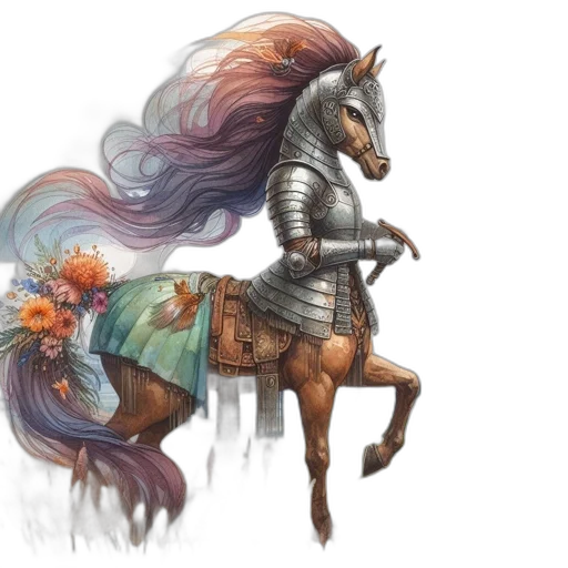 sword, dragon, fantasy art, concept art, watercolor, pixel art, pastel, majestic transparent PNG cut-out