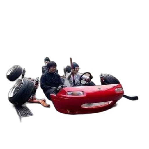 car, staff, weapon, robot, 3d render, concept art, photorealistic, outer space transparent PNG cut-out