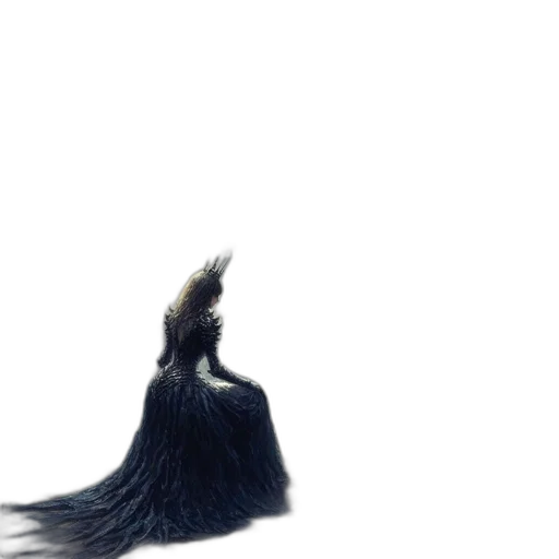 hair, animal, creature, dress, concept art, 3d render, fantasy art, photorealistic transparent PNG cut-out
