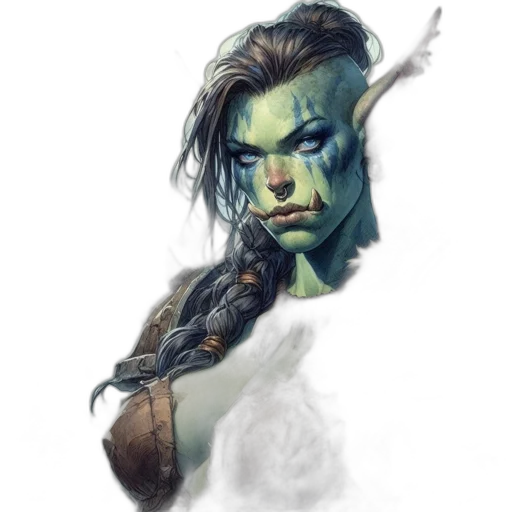 face, mask, fantasy art, concept art, comic book art, photorealistic, green, blue transparent PNG cut-out