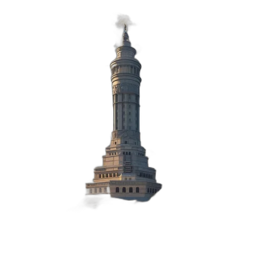 building, staff, dress, crown, 3d render, concept art, pixel art, photorealistic transparent PNG cut-out
